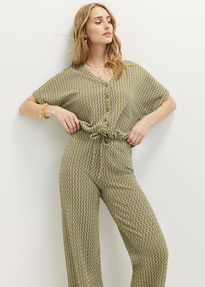 Blouse met patroon