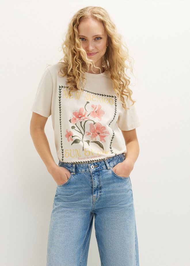 T-shirt met print