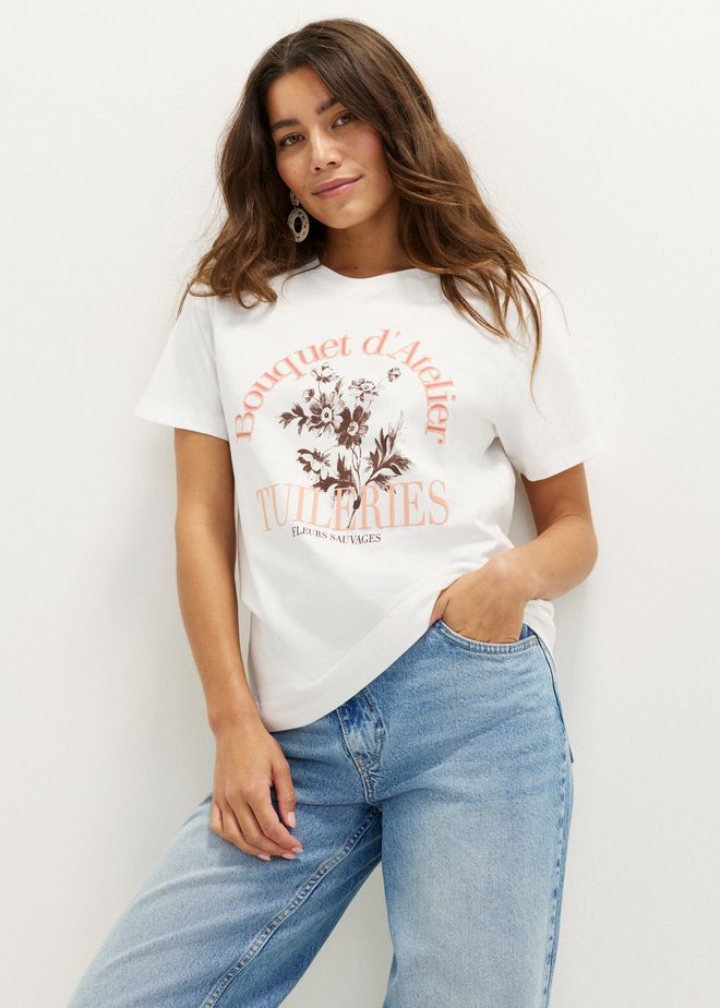 T-shirt met grafische print