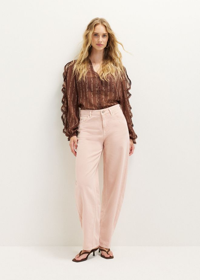 Cara barrel jeans